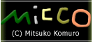 MICCOS.COM PERSONAL SITE TOP